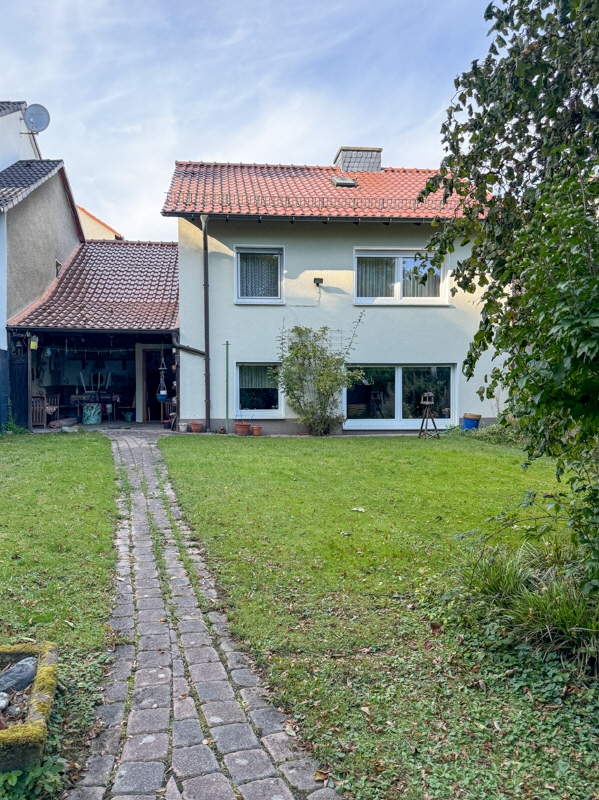 Ansicht R�ckseite Haus Reihenmittelhaus Bergkamen