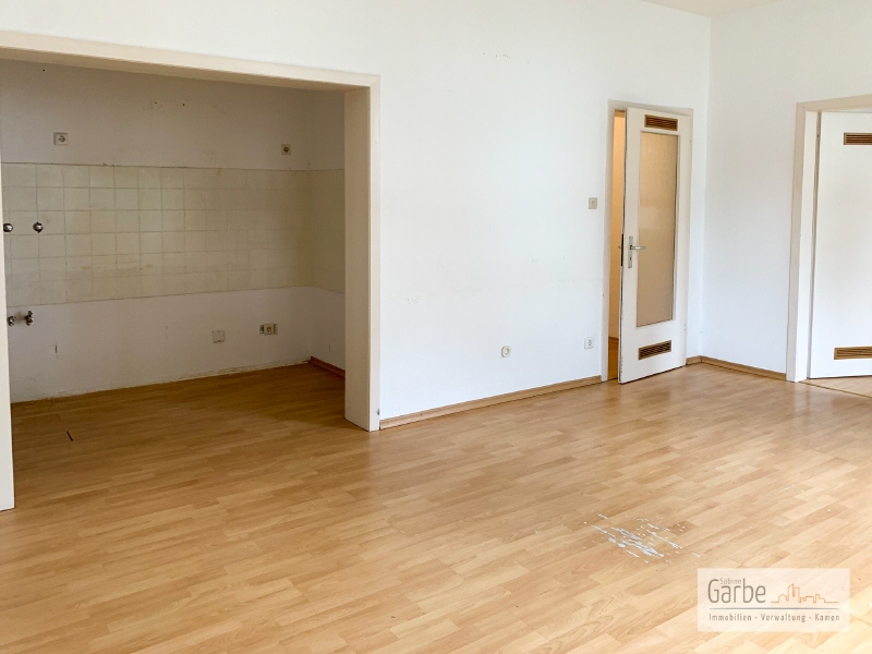 Wohnzimmer+K�che Erdgeschosswohnung Kamen